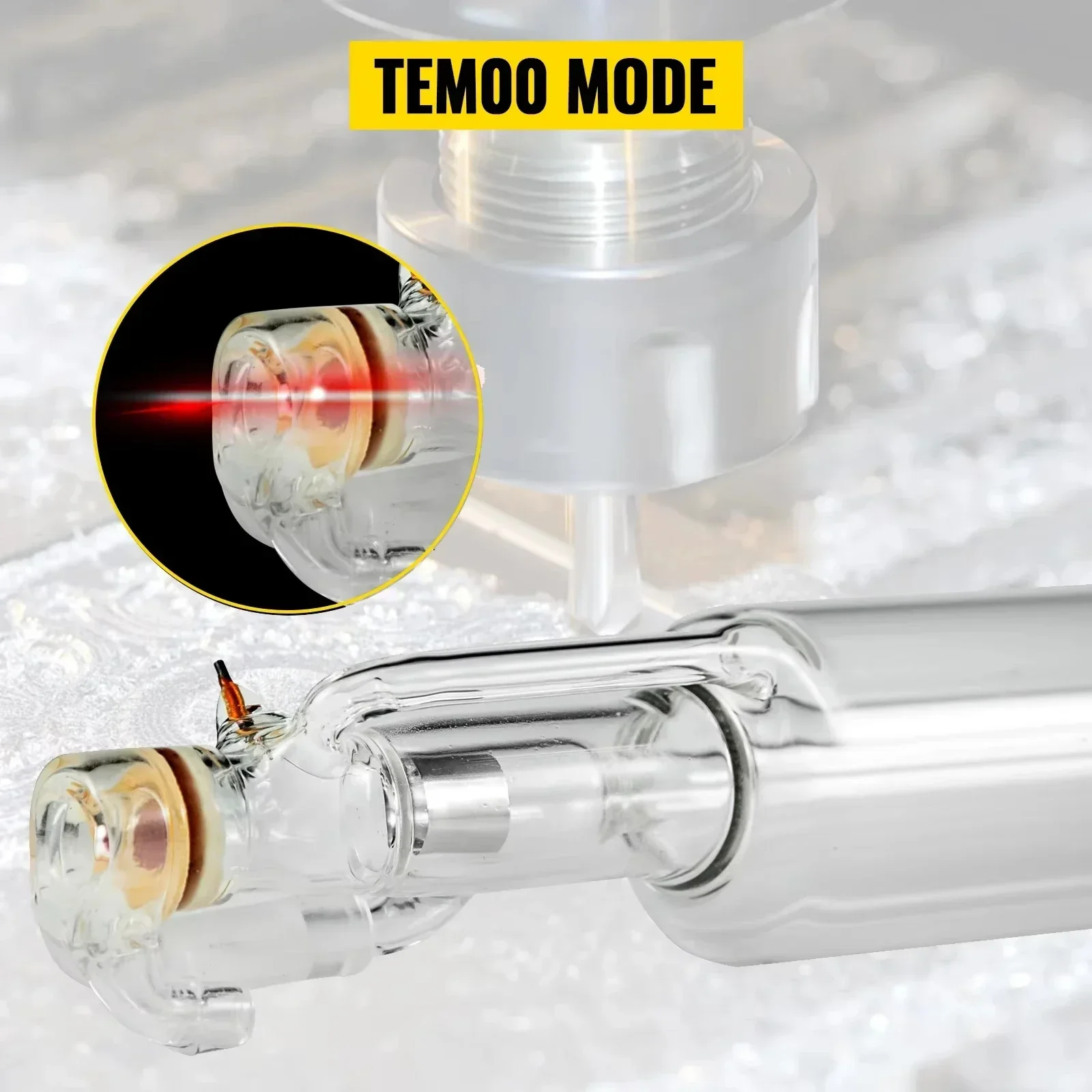 CO2 Laser Tube | 40W to 150W Power | 700mm-1830mm Length | For Precision Engraving & Cutting - Thumbnail 4