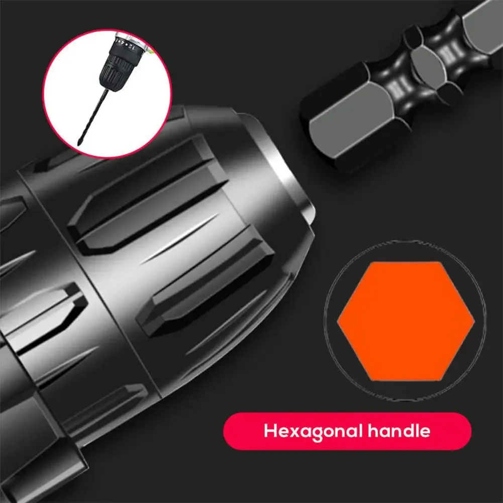 Multi-Material Drill Bit Set | Hex Shank Masonry Bits for Concrete, Brick & Tile - Thumbnail 4