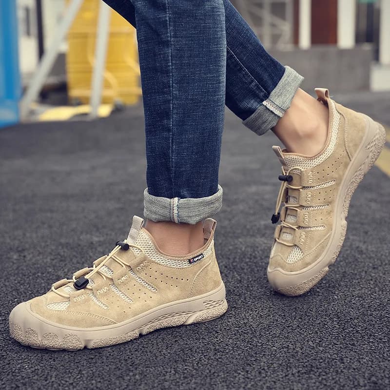 Steel Toe Work Shoes | Men's & Women's Lightweight Safety Sneakers | Indestructible Protective Footwear - Thumbnail 2