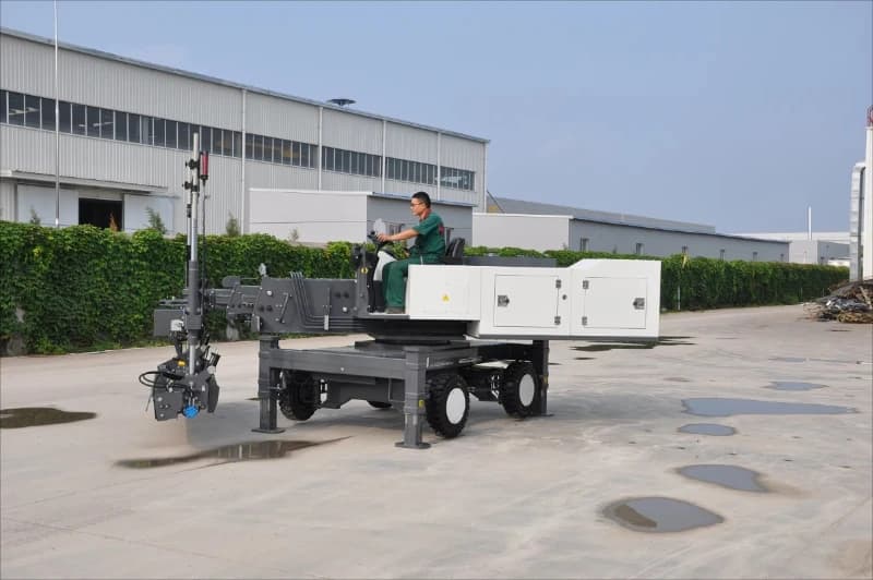 Concrete Laser Screed | Boom-Type Leveling Machine | Yanmar Engine Powered - Thumbnail 3