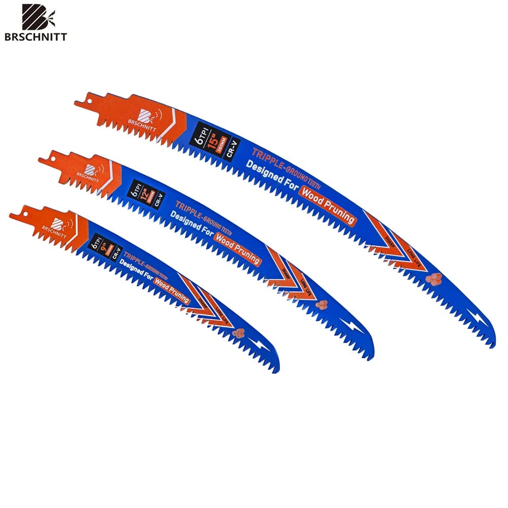 Reciprocating Saw Blade Set | Heavy-Duty Wood Cutting & Tree Pruning | Multi-Purpose Saw Blades - Thumbnail 2