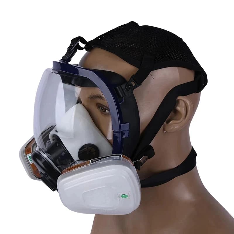 Full-Face Respirator | CBRN & Particulate Protection | Sealed Safety Mask - Thumbnail 3