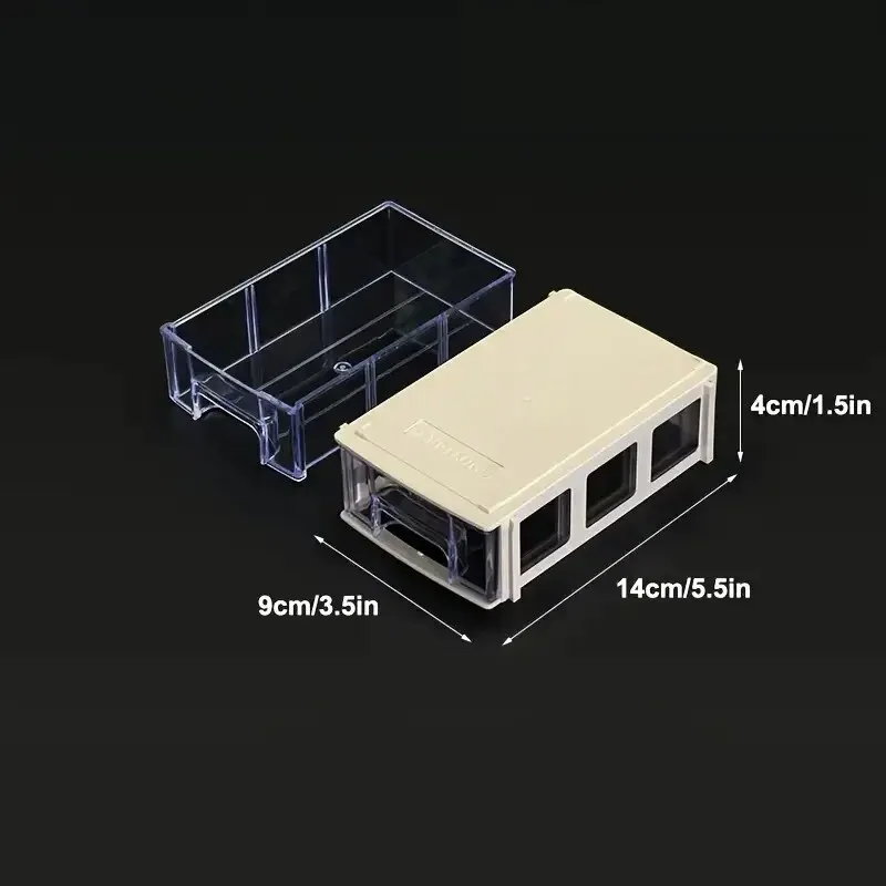 Drawer Storage Bin Set | 8/16pcs 14x9x4cm Organizers | Craft & Screw Parts Container - Thumbnail 3