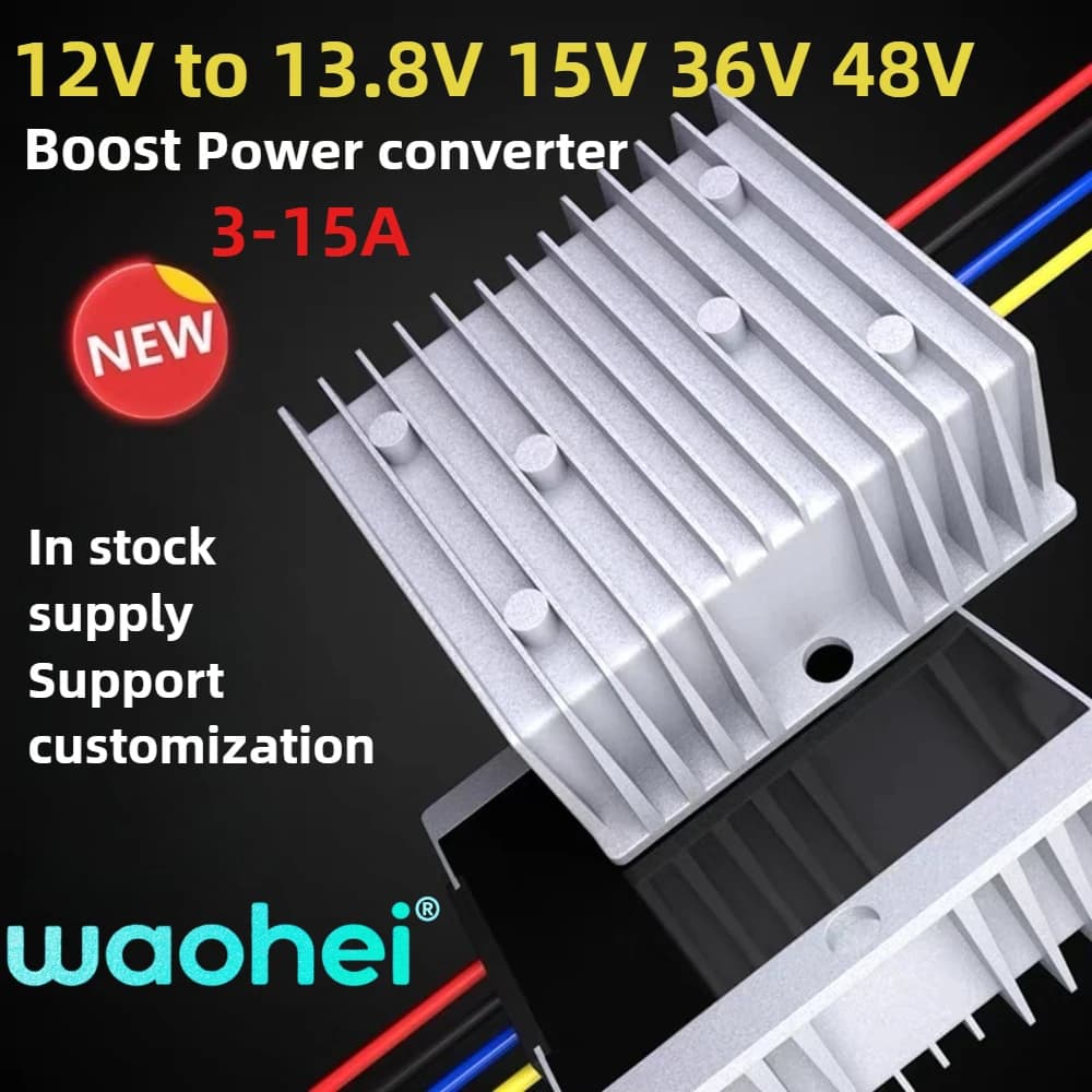 DC-DC Boost Converter | 12V to 48V Step-Up Voltage Regulator | 3A-15A Power Supply Module - Thumbnail 2