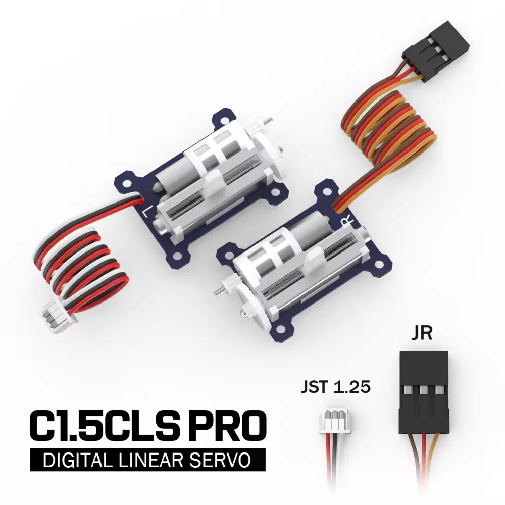 1.5g Digital Servo | Ultra-Miniature Linear Actuator for Fixed-Wing Drones - Thumbnail 2