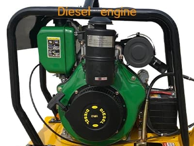Hand-Pushed Vibratory Plate Compactor | Walk-Behind Design | Road & Surface Compaction Machine - Thumbnail 5