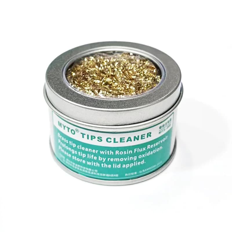 Soldering Flux & Tip Cleaner Kit | 50g Rosin Paste | 2-in-1 Aluminum Case - Thumbnail 4