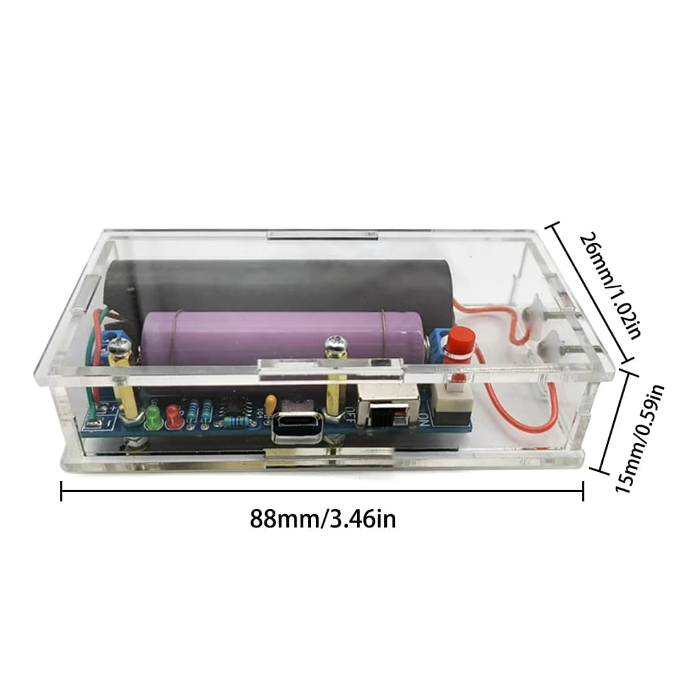 High Voltage Generator Module | 400kV DC Booster Board | DIY Electronics Kit - Thumbnail 4