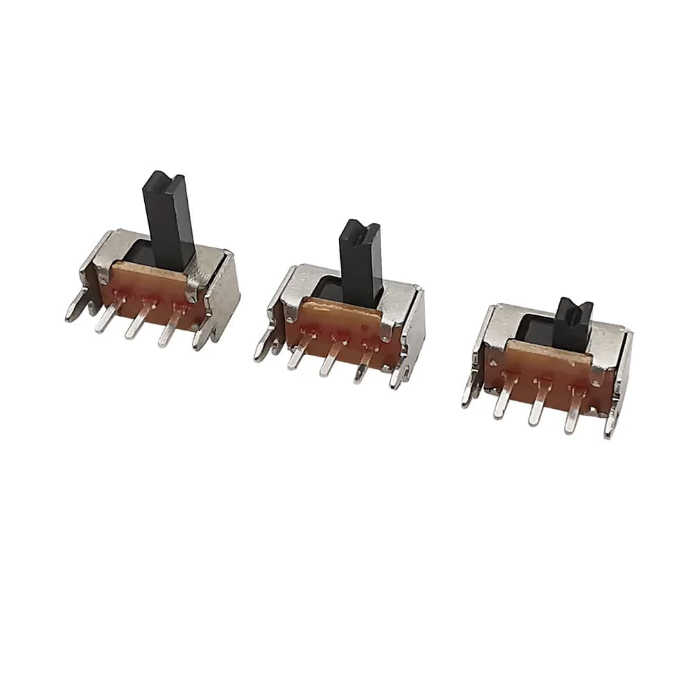 SPDT Slide Switches | 3-Pin PCB Mount | Miniature Toggle Handles for Electronics - Thumbnail 5