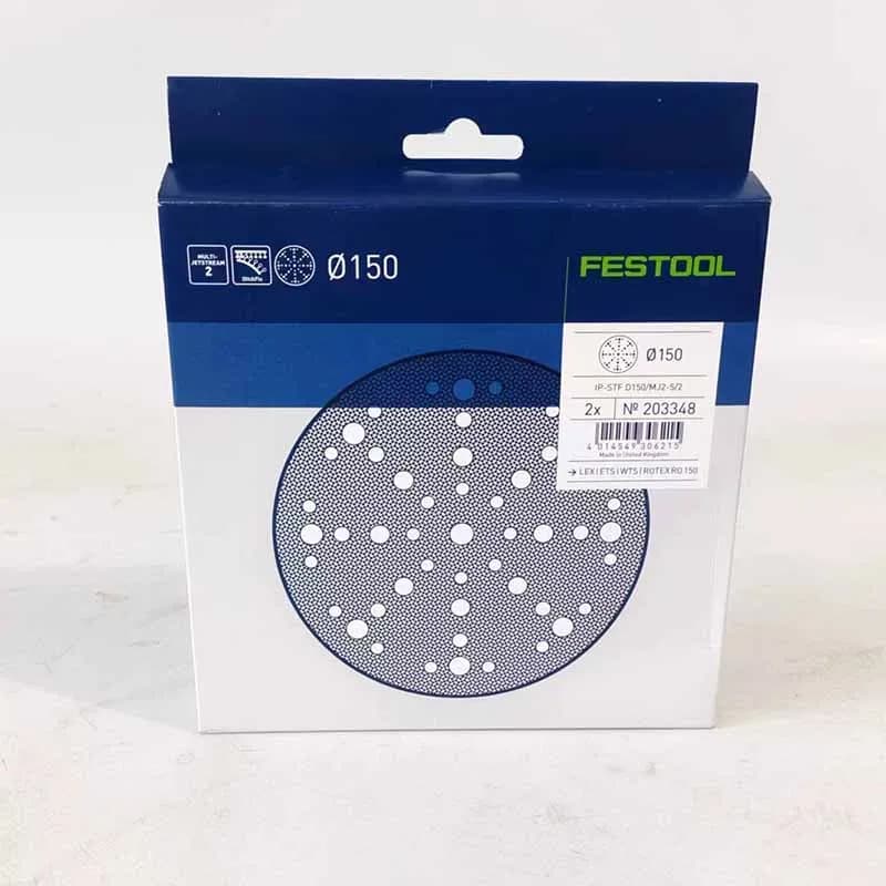 6-Inch Round Sanding Pad | 48-Hole Porous Cushion | 150mm Thickened Sponge - Thumbnail 4