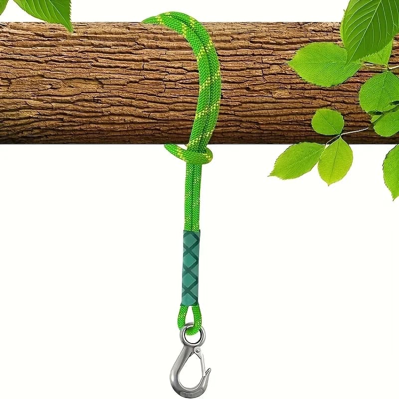 Lifting Sling with Hook | Wear-Resistant | For Tree Swings & Hammocks - Thumbnail 4