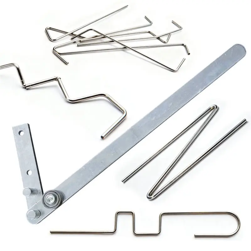 Manual Rebar Bender | 1-10mm Steel Rod & Hanger Tool | Heavy-Duty Angle Bending - Thumbnail 3
