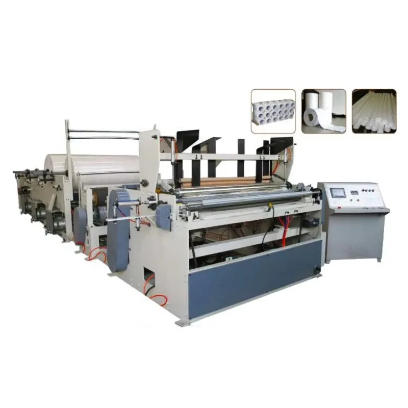 Toilet Paper Production Line | Automated Rewinding & Converting Machine - Thumbnail 2