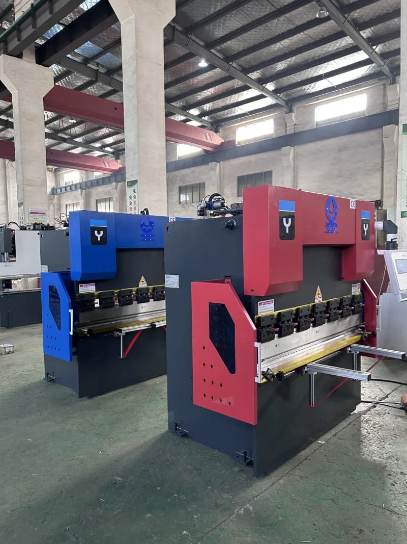 30-Ton Hydraulic Press Brake | Compact Metal Bending Machine | TP10S Control System - Thumbnail 4