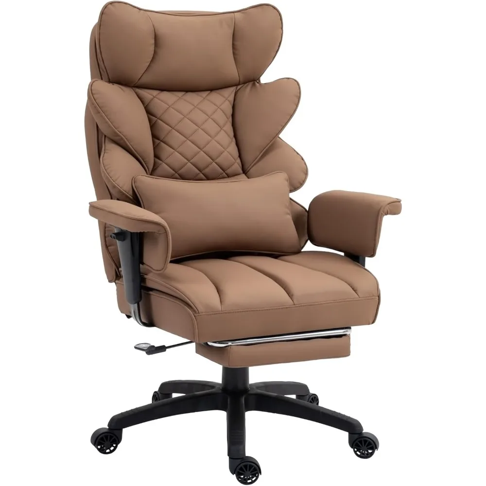 and Tall Office Chair | High Back Executive Gaming Chair | Pocket Spring Cushion - Thumbnail 2