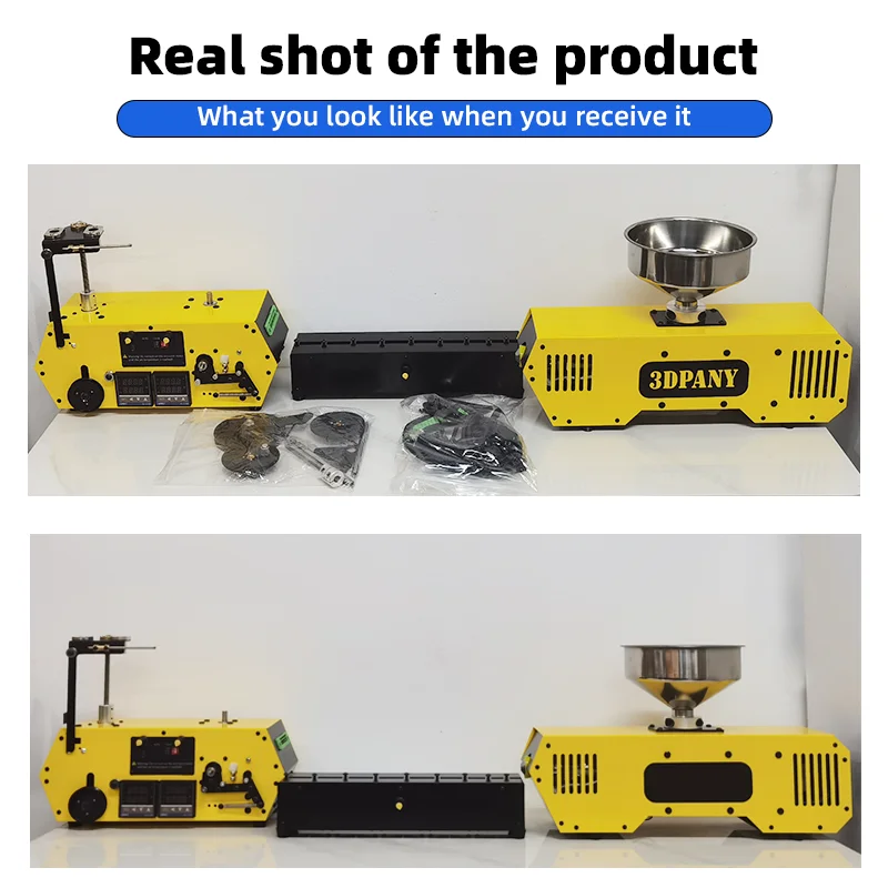 Desktop 3D Filament Maker | High-Precision PLA & ABS Extruder for Custom Printing - Thumbnail 3