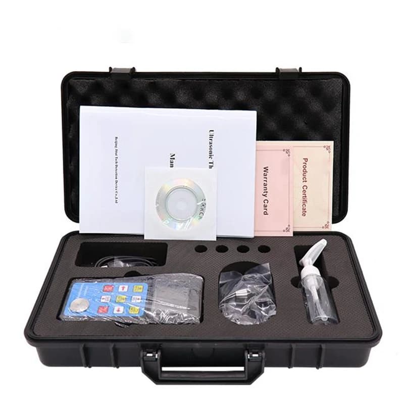 Ultrasonic Thickness Gauge | 0.001mm Accuracy | 0.75-700mm Range for Metal, Plastic & Glass - Thumbnail 7