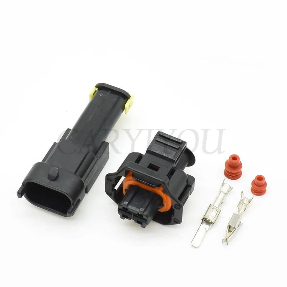 Bosch Automotive Electrical Connector Set | 3.5mm Male & Female Plugs | OEM-Spec Replacement - Thumbnail 4