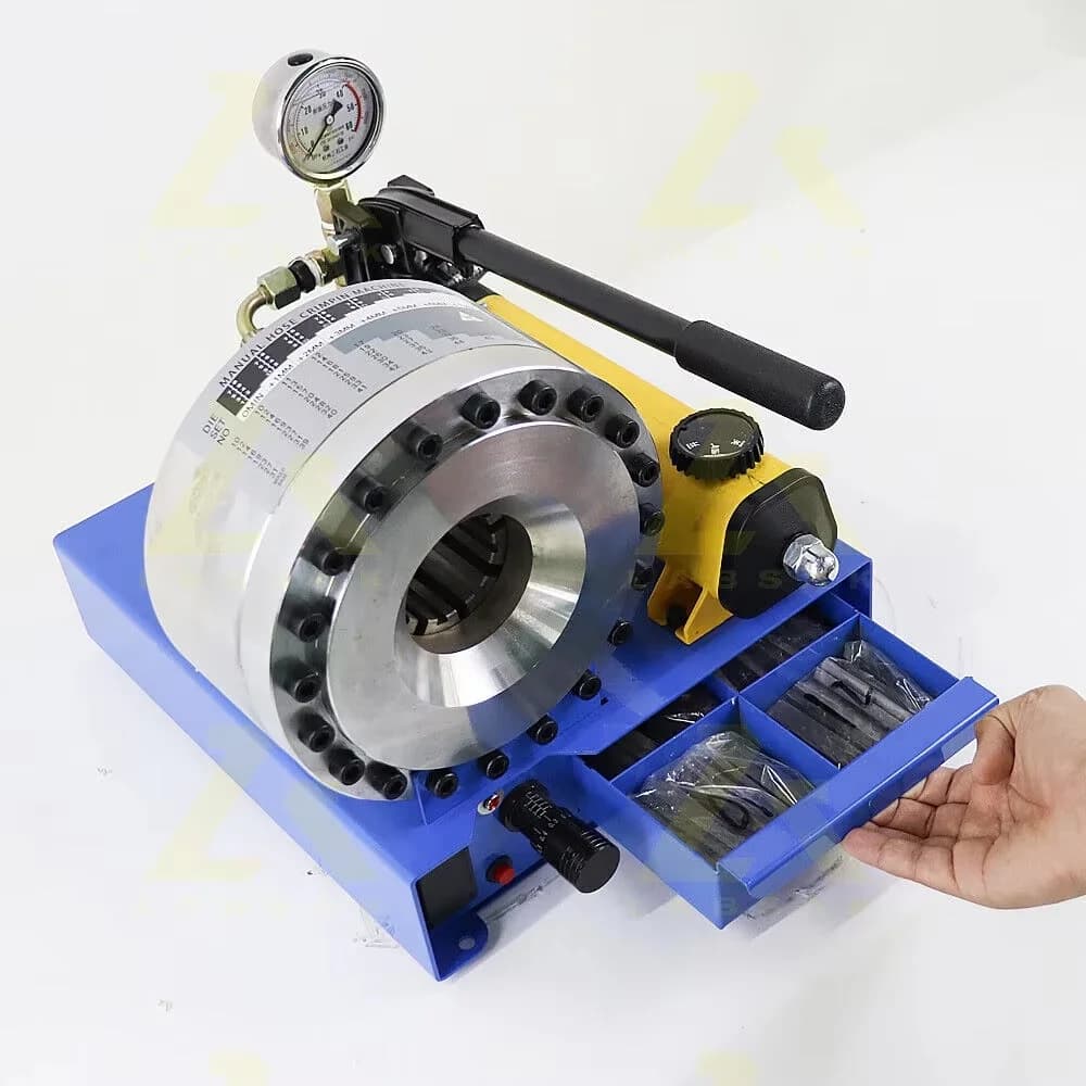 Manual Hydraulic Hose Crimper | BNT-30A 1 Capacity | Portable Brake Line Press Machine - Thumbnail 5
