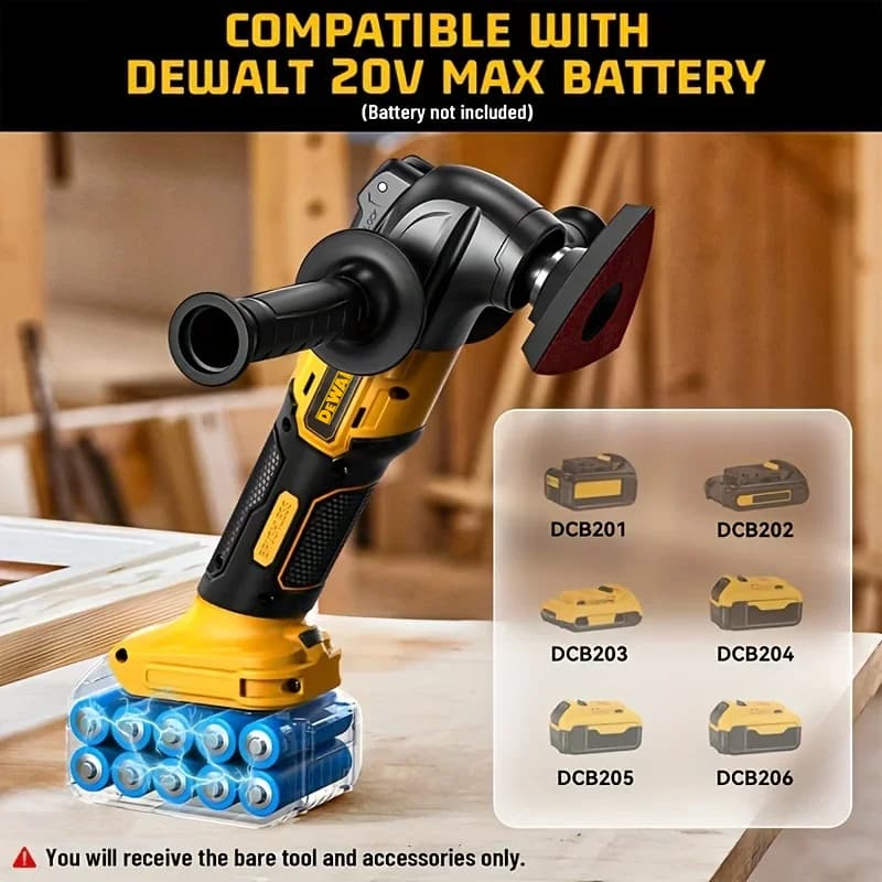 DeWalt 20V MAX Brushless Oscillating Multi-Tool | Quick-Change System | Renovation & Precision Cutting - Thumbnail 5