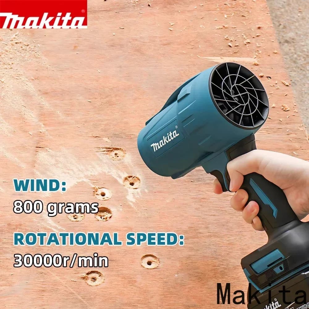Makita 30000RPM Violent Blower Turbo Jet Fan 18V Electric Air Duster Wind Speed Turbo Rechargeable Car Cleanin Tool - Thumbnail 4
