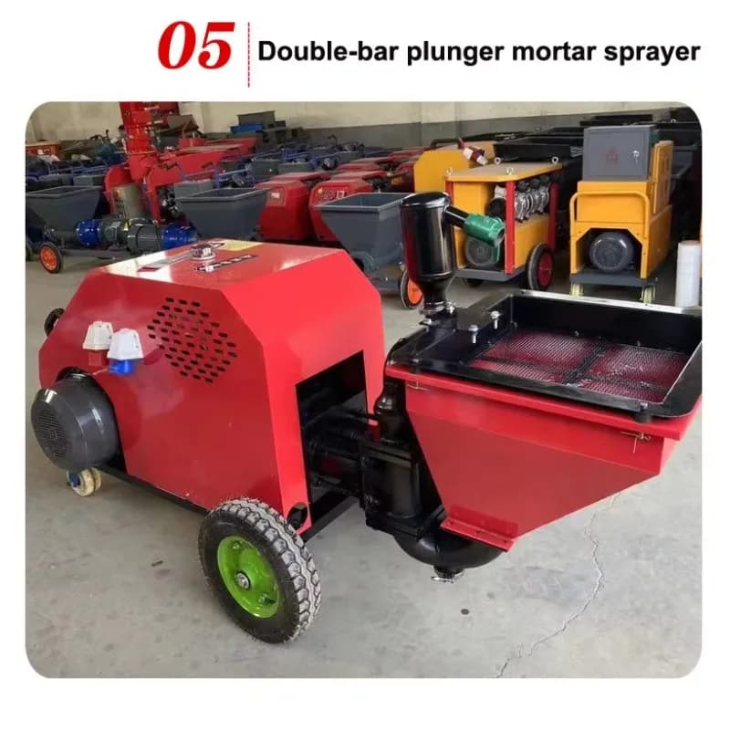 Concrete Transfer Pump | Smooth Mortar Injection Machine | Stable Material Delivery System - Thumbnail 5