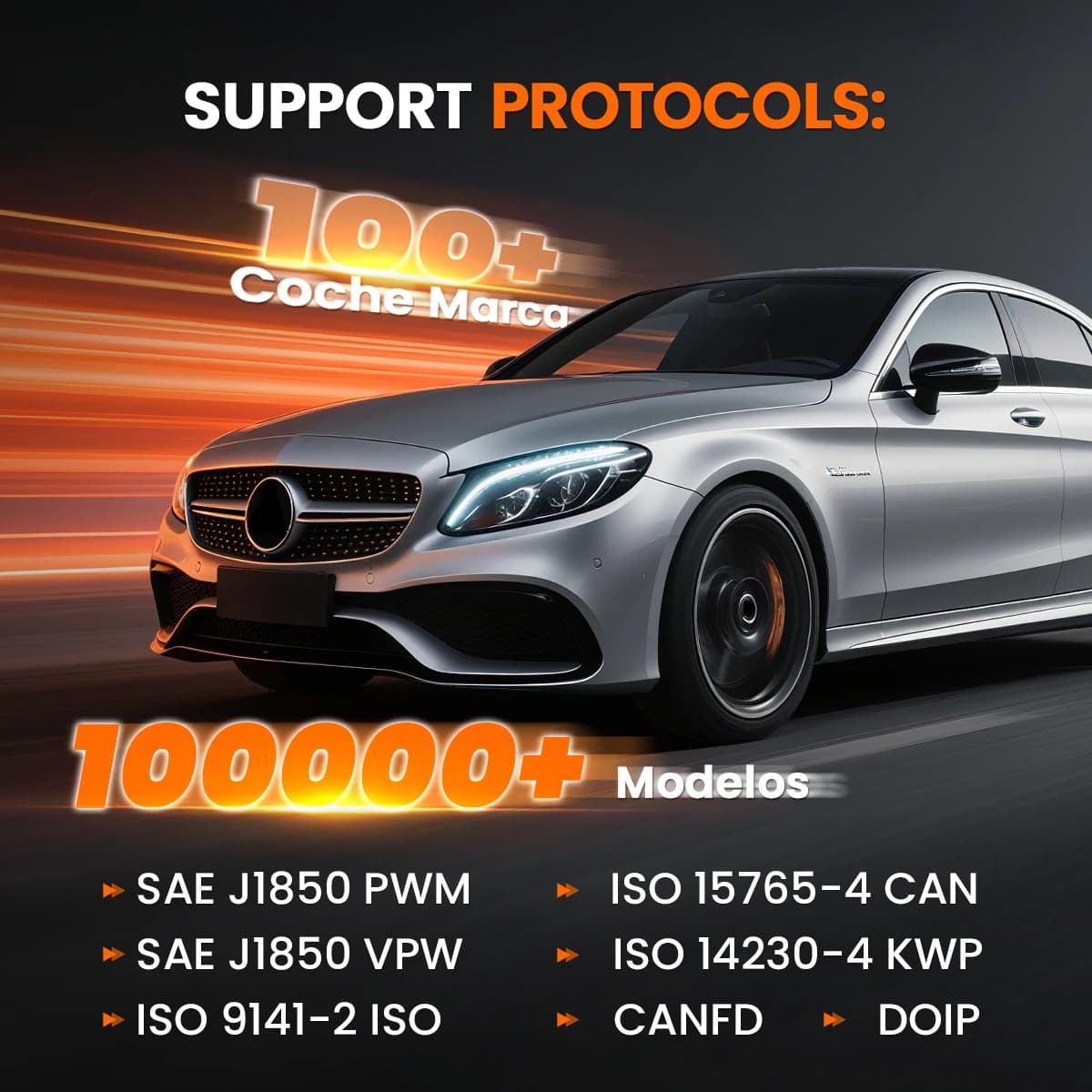 8-Inch OBD2 Scanner | All-System CAN FD Diagnostic Tool | ECU Coding & Reset Functions - Thumbnail 4