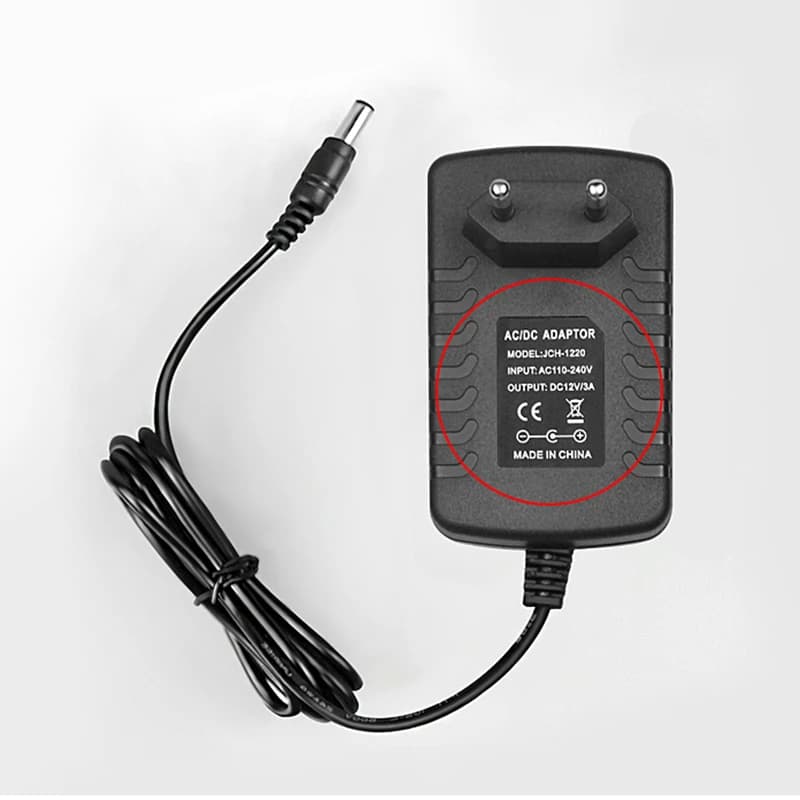AC to DC 12V Power Adapter | 1A-3A LED Driver for Strip Lighting | Stable Voltage Converter - Thumbnail 4