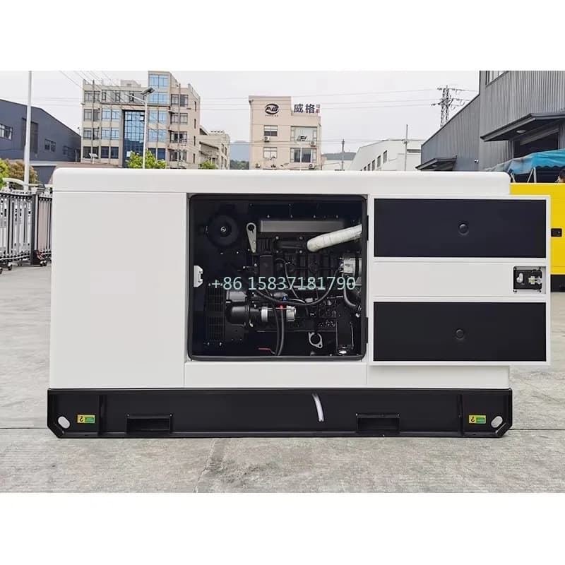 30kVA Silent Diesel Generator | 3-Phase Power | Low-Noise Industrial Backup - Thumbnail 6