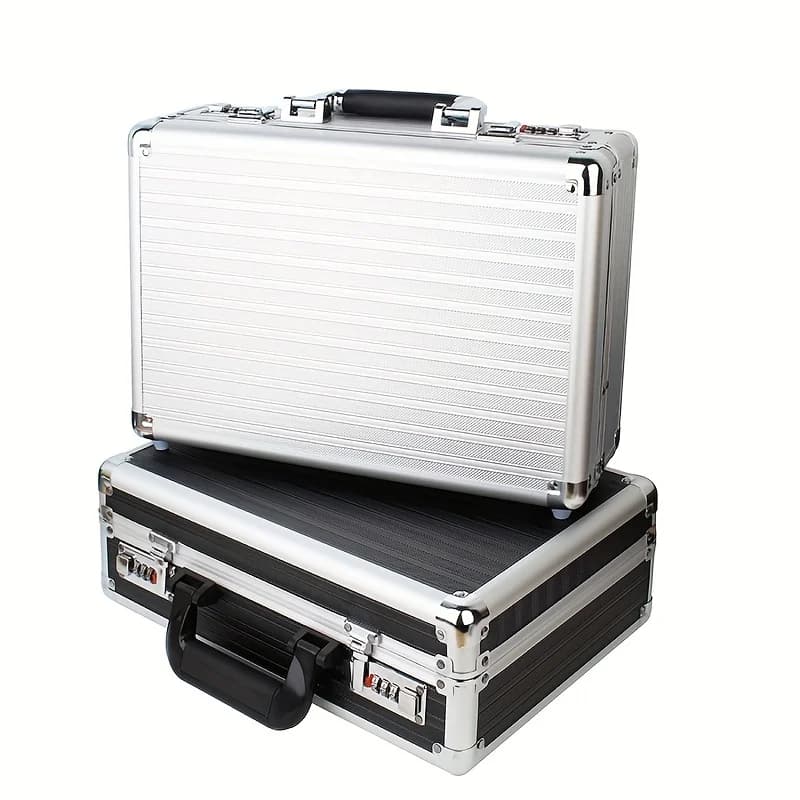 Alloy Portable Tool Case | Password Lock & Sponge Insert | Fall Protection for Precision Tools - Thumbnail 3
