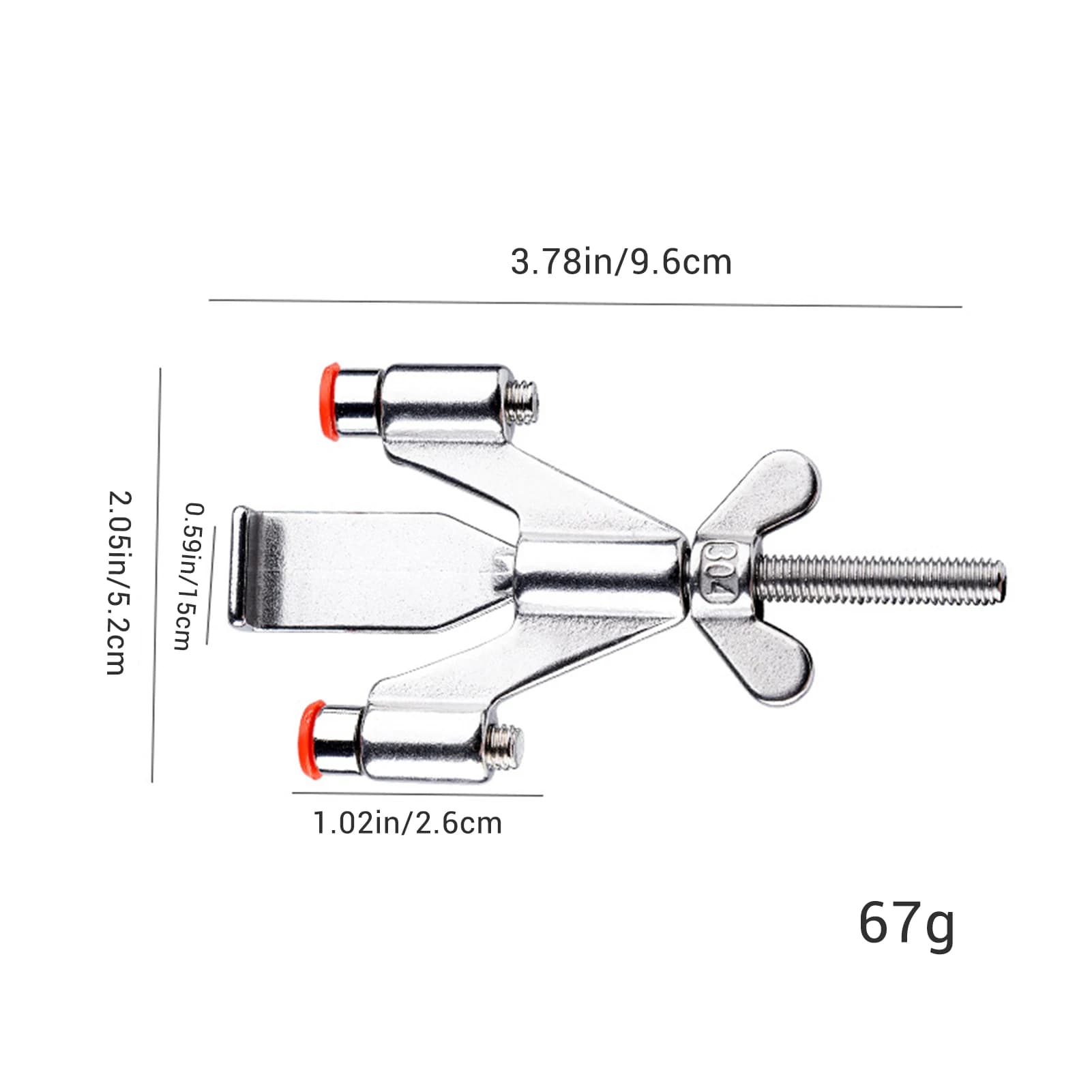 Safety Door Lock | Portable Anti-Theft Latch | Self-Defense for Solo Living - Thumbnail 3