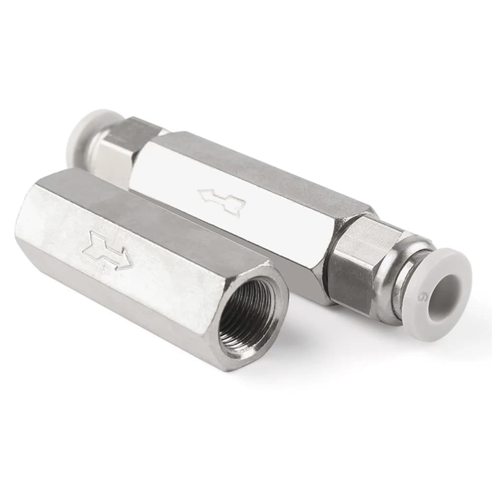 Brass One-Way Check Valve | 1/8 to 3/4 BSP Internal Thread | Pneumatic Air Flow Control - Thumbnail 3