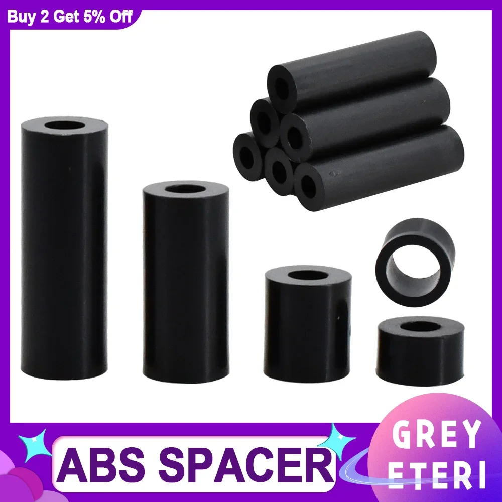 ABS PCB Spacer Standoffs | M3-M12 Non-Threaded Hollow Set | Professional TV & Electronics Mounting - Thumbnail 2