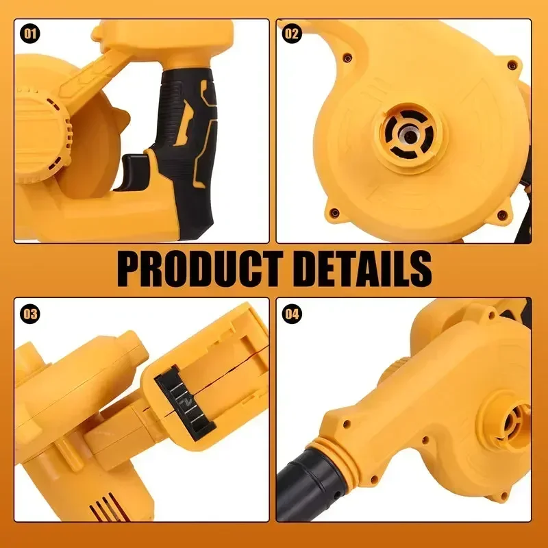 DeWalt Cordless Blower & Vacuum | 18V/20V Battery Powered | Multi-Surface Dust & Debris Cleaner - Thumbnail 3