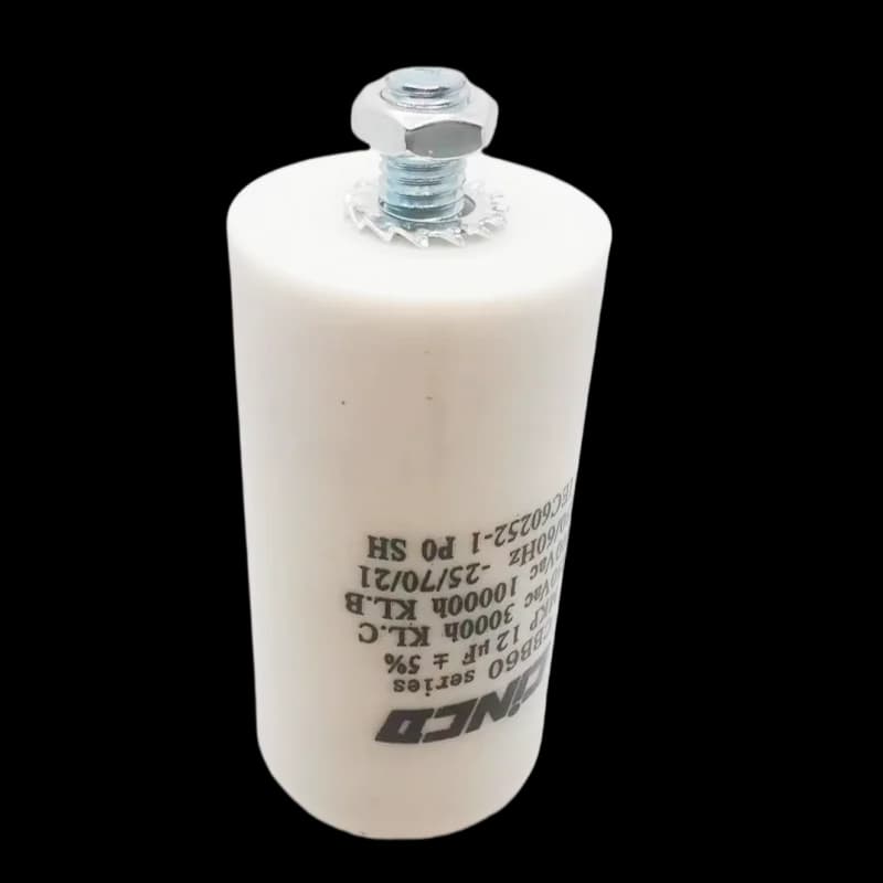 Professional-Grade CBB60 Run Capacitor | 12-35µF for Air Compressor & Pump Motors | Durable Motor Start - Thumbnail 5