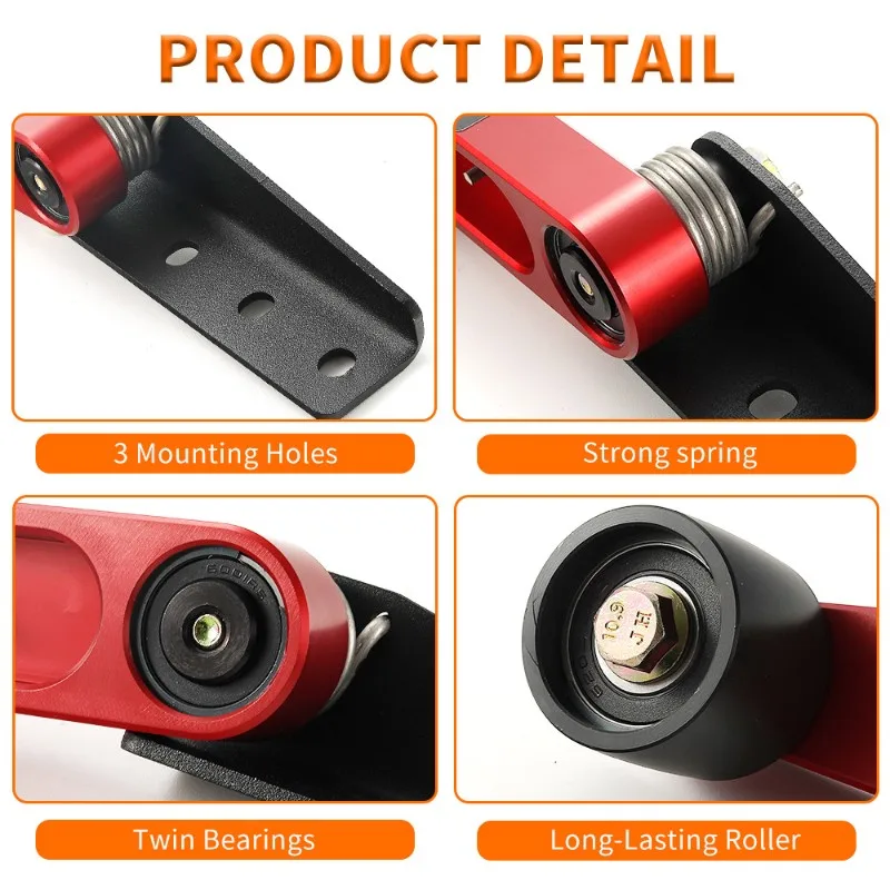 Am Spyder F3 RT Belt Tensioner | Aluminum Idler Roller | 2014-2024 Stabilizer Accessory - Thumbnail 3