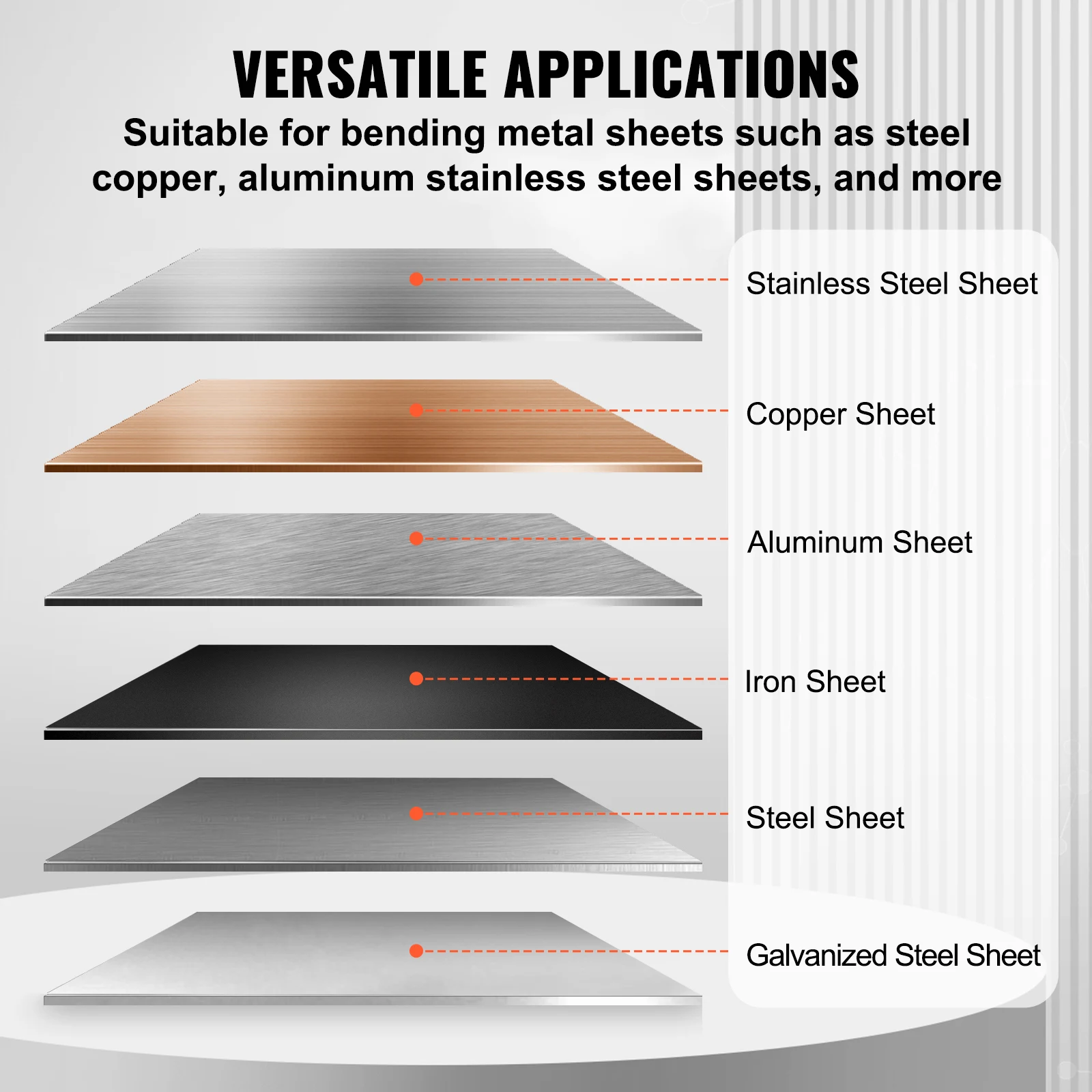 Sheet Metal Brake | 24, 36, 48 Bending Capacity | 0-130° Precision Bender - Thumbnail 6