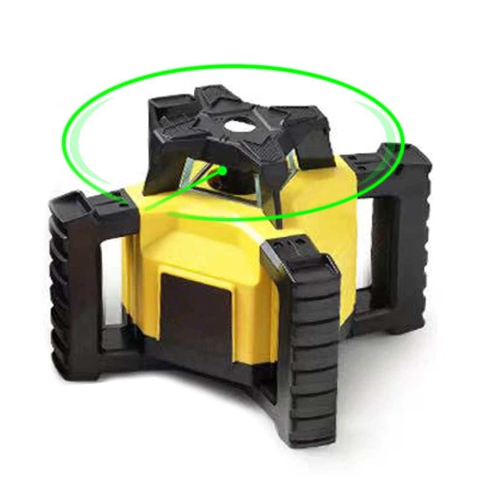 Laser Level | 360° Self-Leveling Green Beam | 5-Speed Scan/Slope Mode with Remote - Thumbnail 2