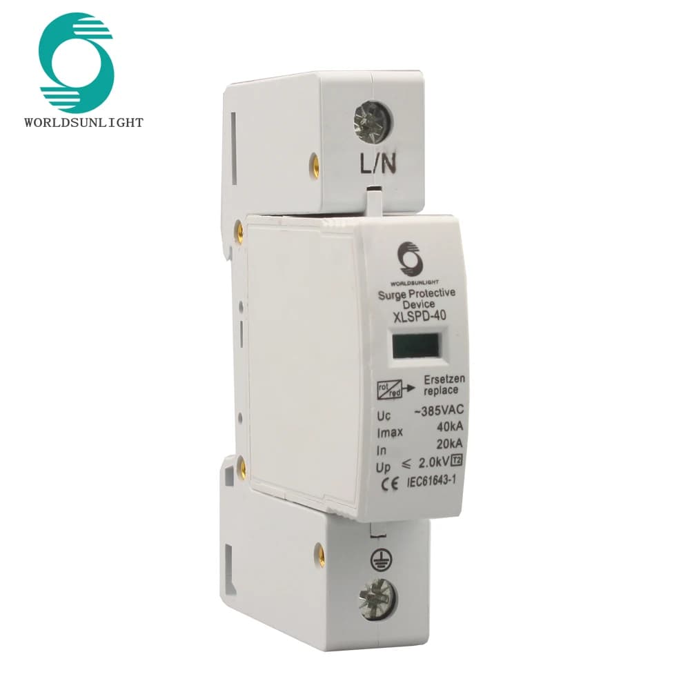 385V Surge Protector | 20kA-40kA Whole-House Protection | Low-Voltage Arrester - Thumbnail 2