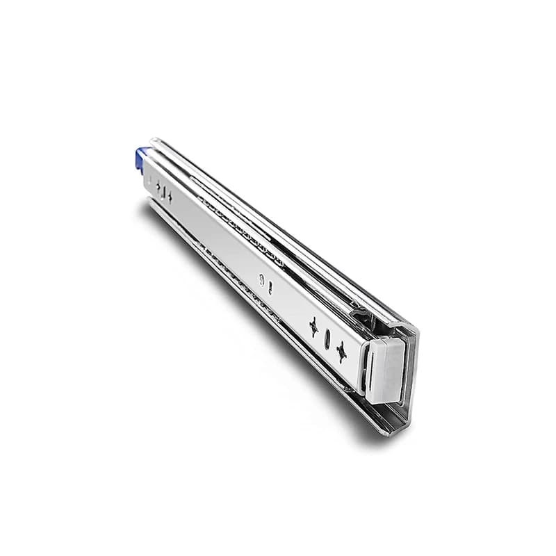 Heavy-Duty Drawer Slides | 185lb Load Capacity | Full-Extension 3-Section Runners