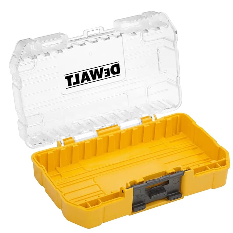 DEWALT TSTAK Tool Storage Box | DT70801 Stackable & Lockable | Small Parts & Drill Bit Organizer - Thumbnail 4
