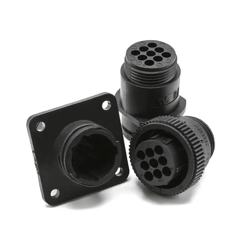 4-Pin SMEMA Connector Plug | AMP/TE 182919-1 Compatible | Durable Circular Automotive Harness - Thumbnail 5