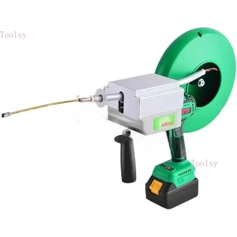 Brushless Electric Threading Machine | 40m/min Portable Pull Tube Tool - Thumbnail 5