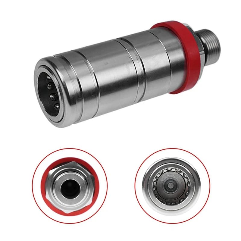 Hydraulic Quick Coupler Set | Compatible with John Deere 6400-7430 Series | Heavy-Duty Replacement - Thumbnail 3