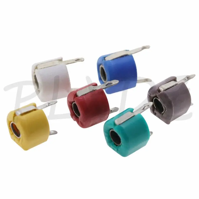 6mm Trimmer Capacitor Kit | Variable Ceramic 3-120pF | JML06-1 for Precision Circuit Tuning - Thumbnail 4