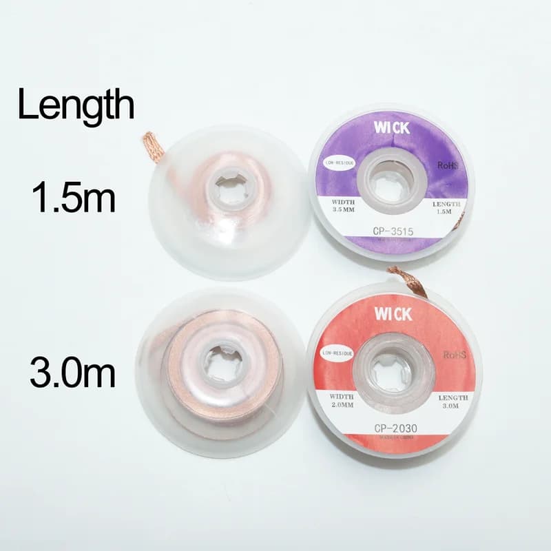 Desoldering Braid | Premium Copper Wick for PCB & BGA Rework | 1.0mm-3.5mm - Thumbnail 3