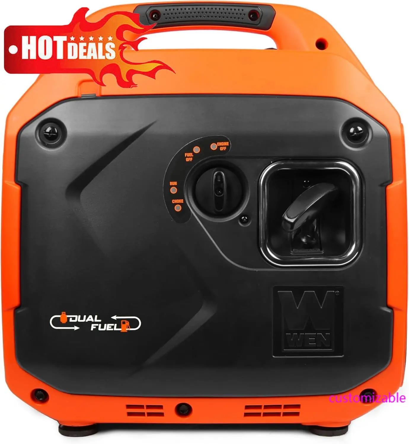 Dual Fuel Inverter Generator | 3600W RV-Ready Power | Ultra-Quiet & Portable - Thumbnail 2