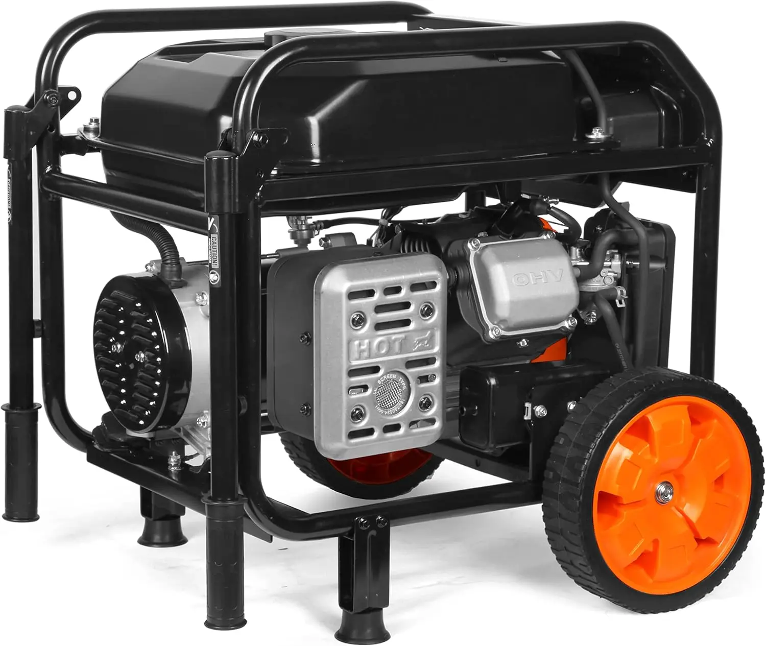 5600W Portable Generator | Electric Start & RV Ready | CO Safety Shutdown - Thumbnail 6