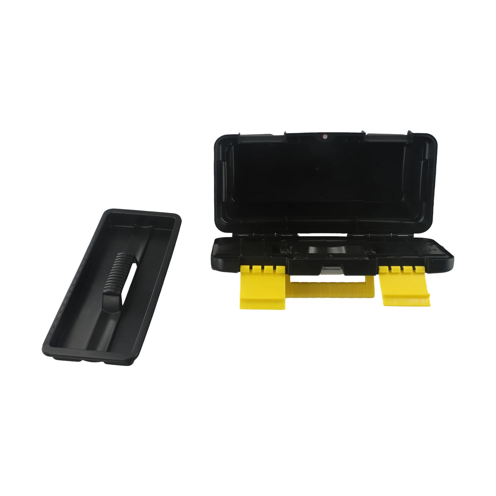 10 Inch Portable Tool Box | Two-Layer Plastic Design | Mini Multi-Functional Accessories Set - Thumbnail 2