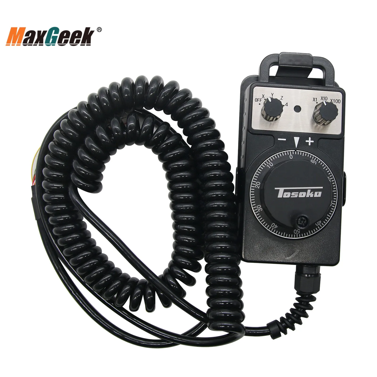 CNC Handwheel | Manual Pulse Generator | 5V/12V Dual Voltage | 100 PPR Precision Control - Thumbnail 5